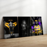 NBA Legends Glass Wall Art Bundle