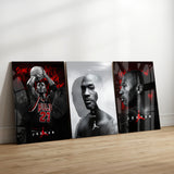 Michael Jordan Glass Wall Art Bundle