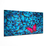 Butterfly Mega Glass Wall Art