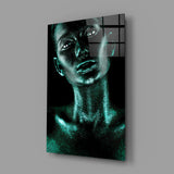 Woman Glass Wall Art