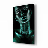 Woman Glass Wall Art