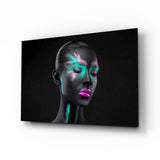 Woman Glass Wall Art