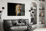 Tiger Glass Wall Art