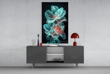 Elegant Bloom Glass Wall Art || Designer Collection