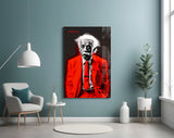 Einstein Told You Glass Wall Art || Designer Collection