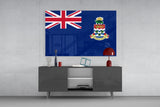 Flag of The Cayman Islands Glass Wall Art