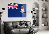 Flag of The Cayman Islands Glass Wall Art