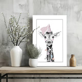 Giraffe Aluminum Print