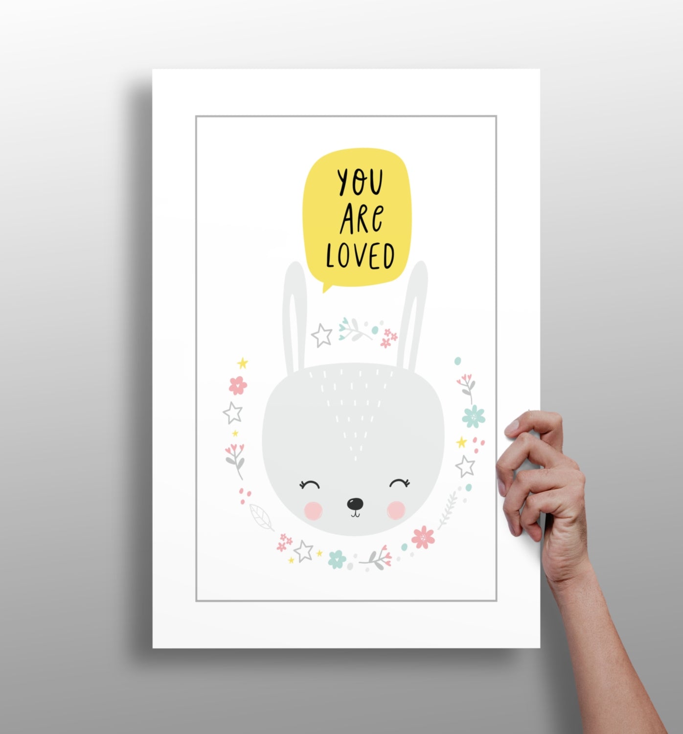 You Are Loved Aluminum Print