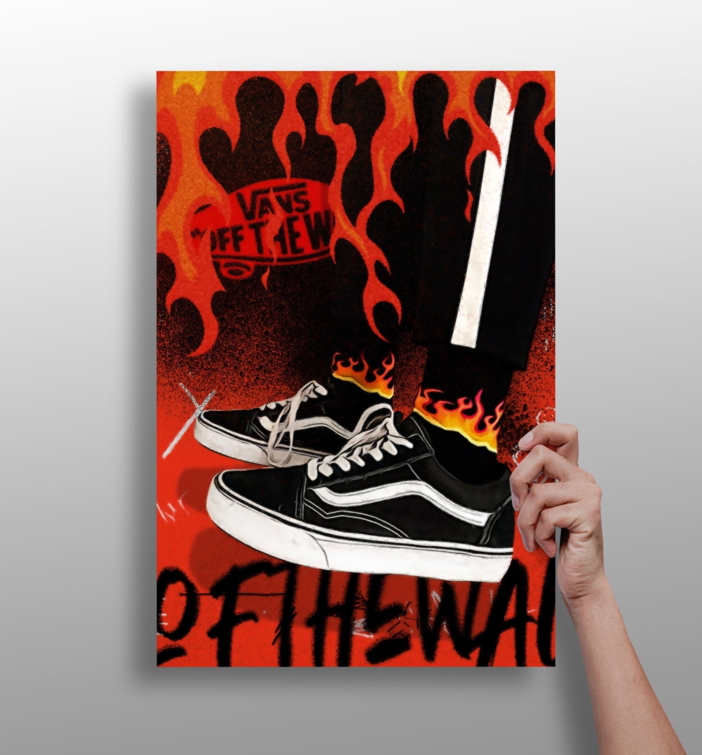 Sneakers Aluminum Print