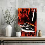 Sneakers Aluminum Print