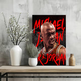 Michael Jordan Aluminum Print