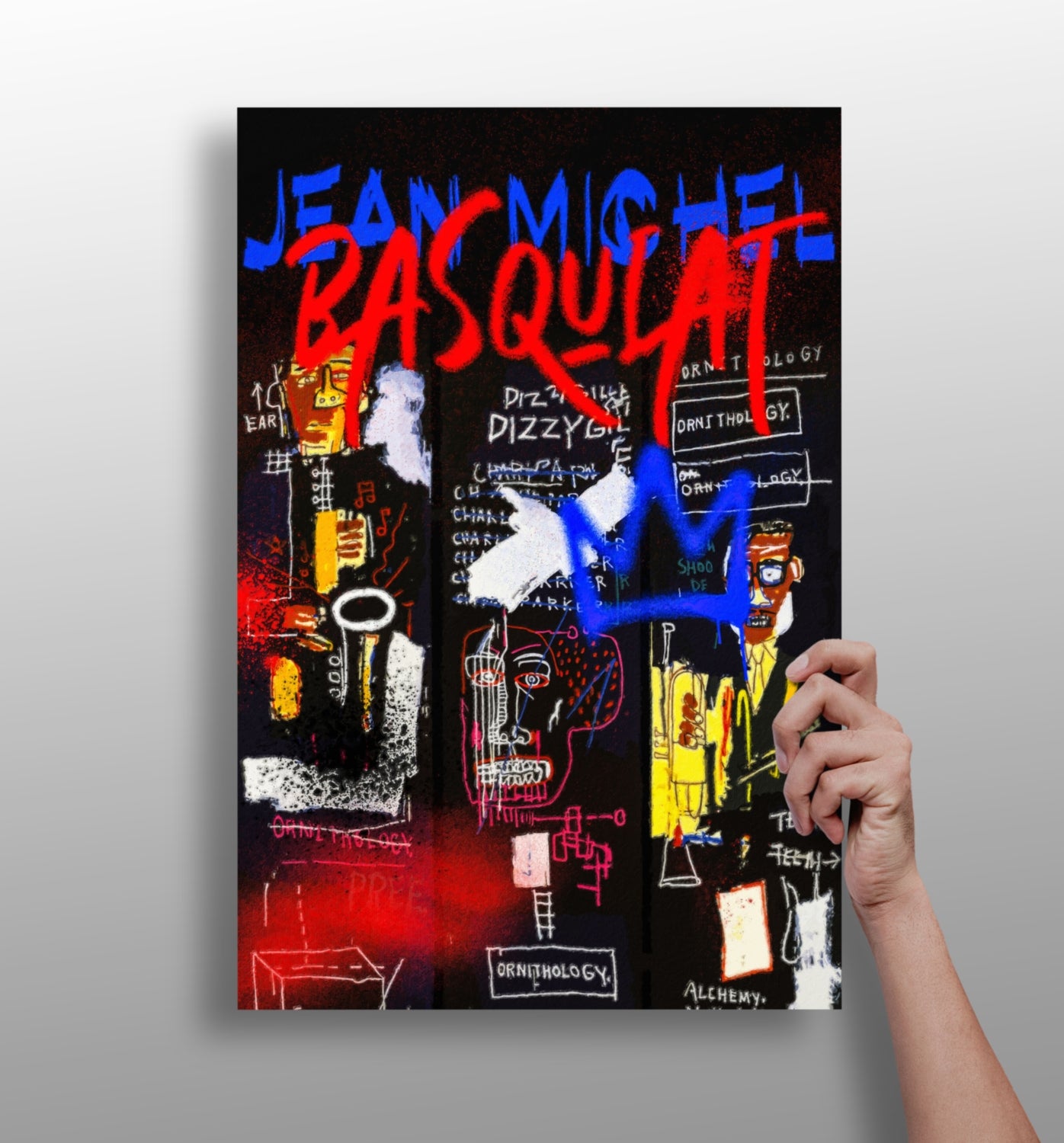 Basquiat Aluminum Print