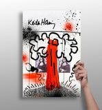 Keith Haring Aluminum Print