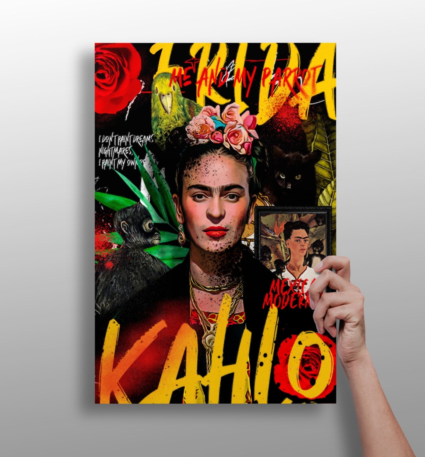 Frida Kahlo Aluminum Print