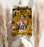 Freddie Mercury Aluminum Print