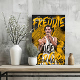 Freddie Mercury Aluminum Print