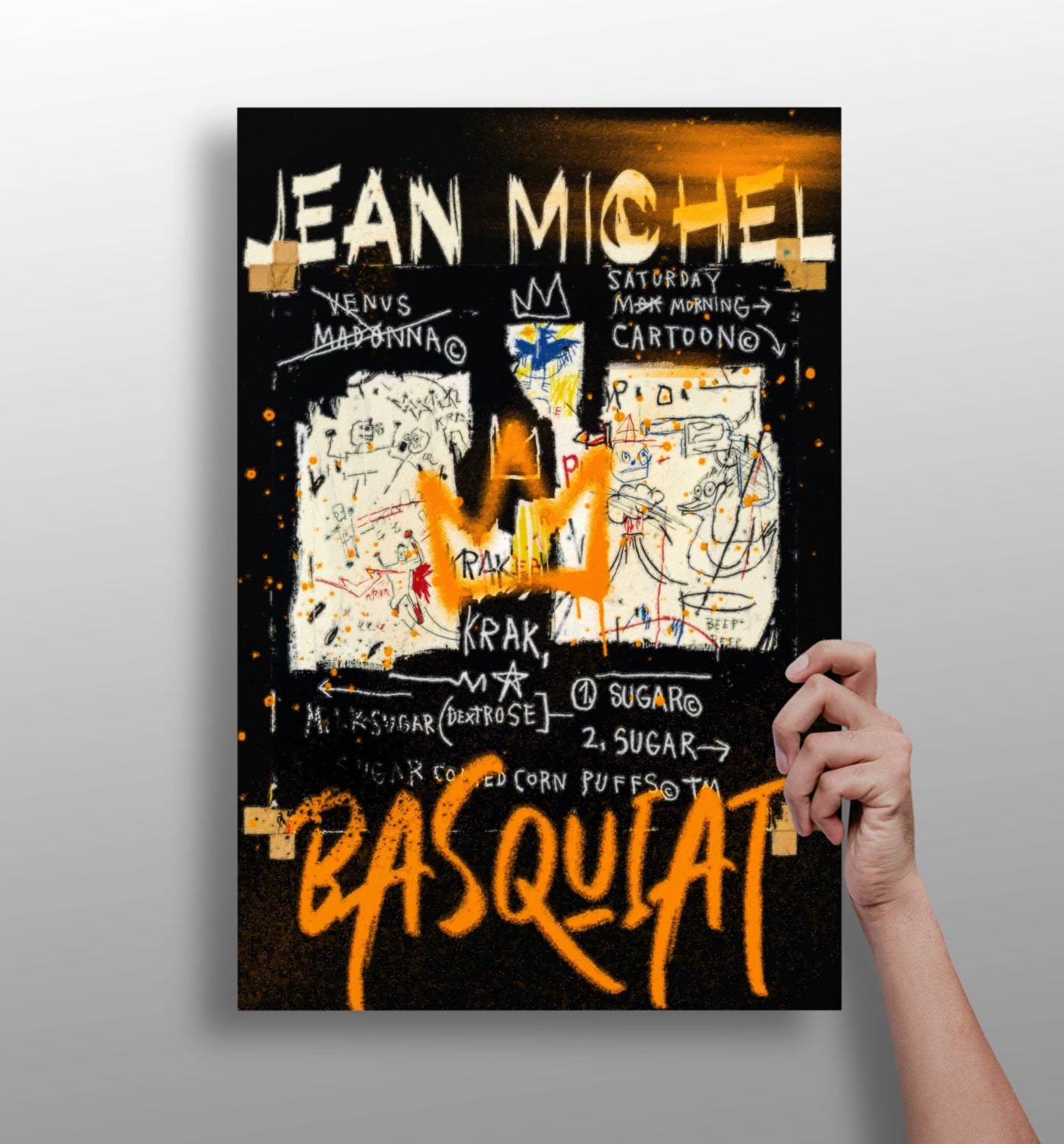 Basquiat Aluminum Print