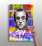 Keith Haring Aluminum Print