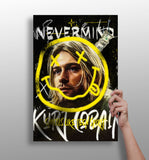 Kurt Cobain Aluminum Print