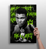 Mohammad Ali Aluminum Print