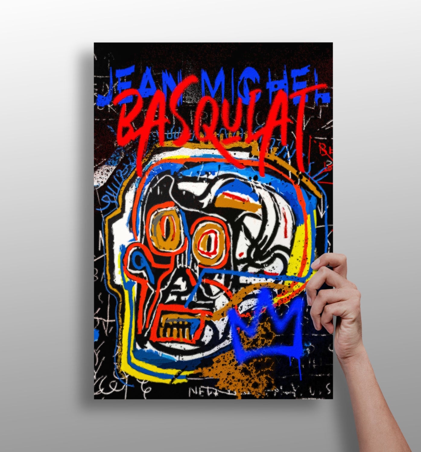 Basquiat Aluminum Print