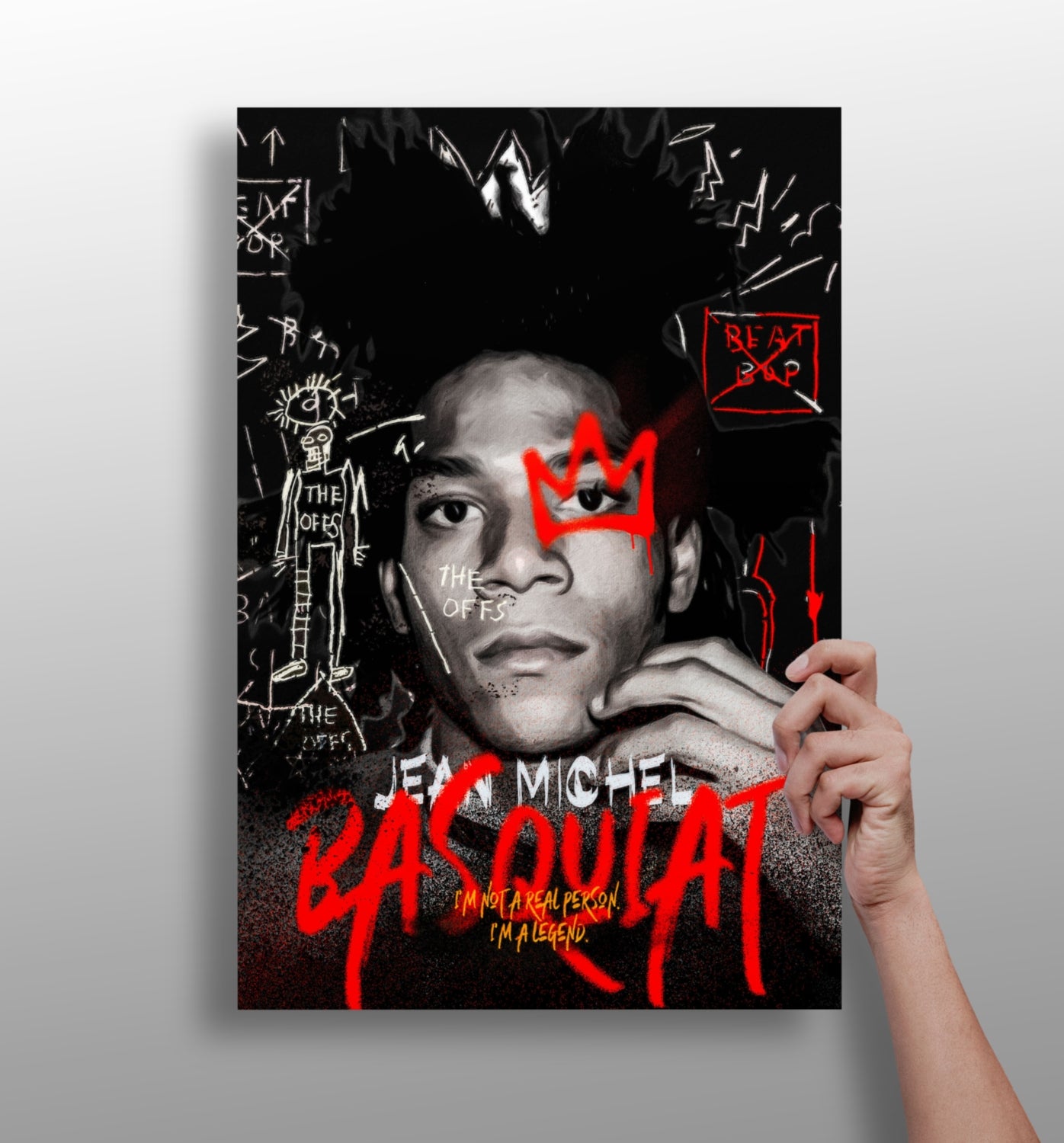 Basquiat Aluminum Print