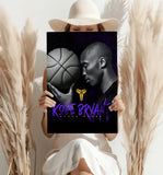 Kobe Bryant Aluminum Print