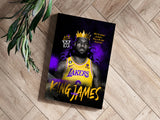 King James Aluminum Print