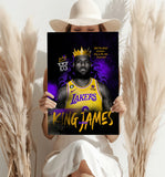 King James Aluminum Print