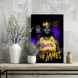 King James Aluminum Print