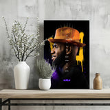 King James Aluminum Print