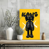 Kaws Aluminum Print