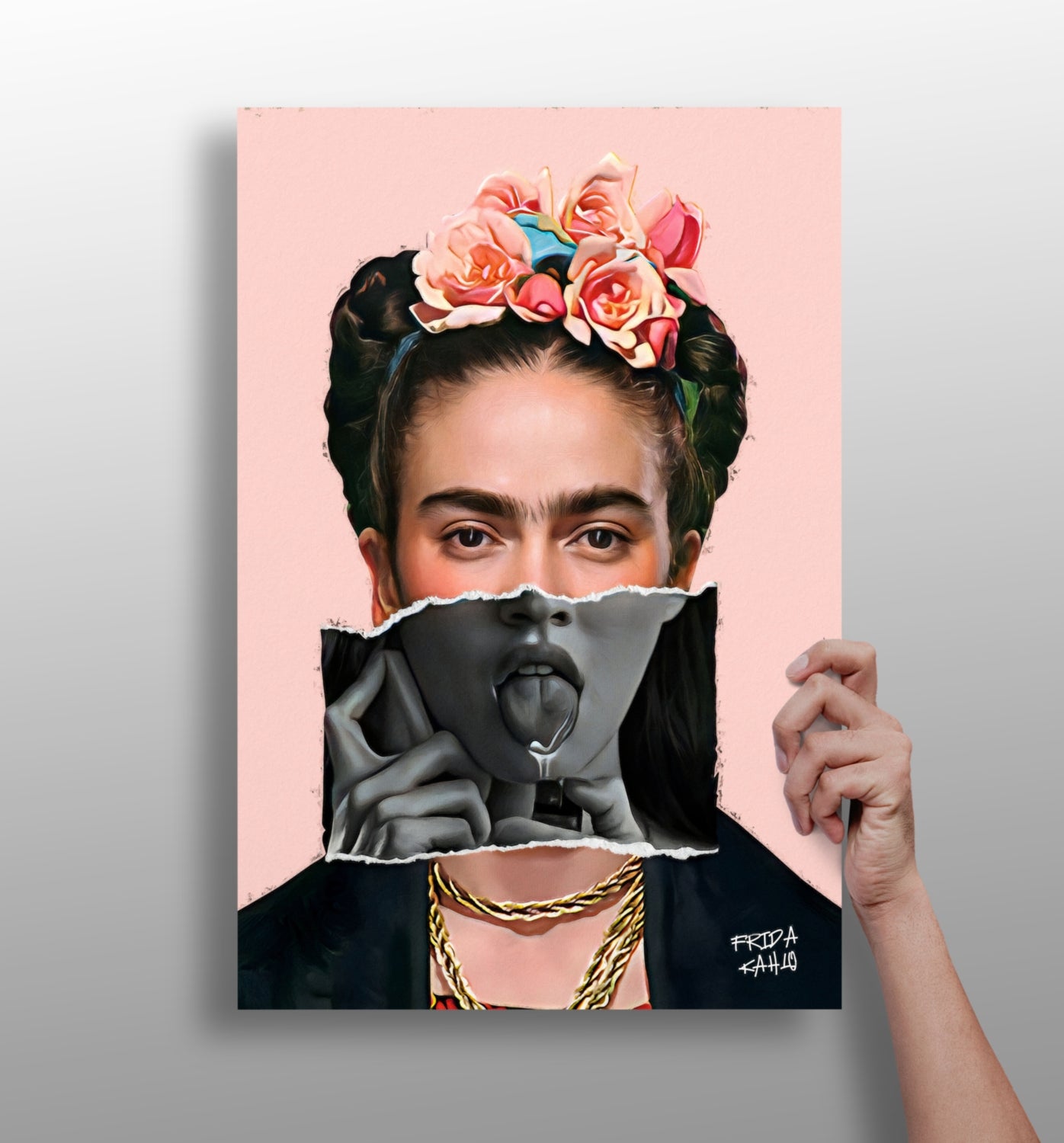 Frida Kahlo Aluminum Print