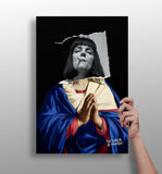 The Virgin Prayer Aluminum Print