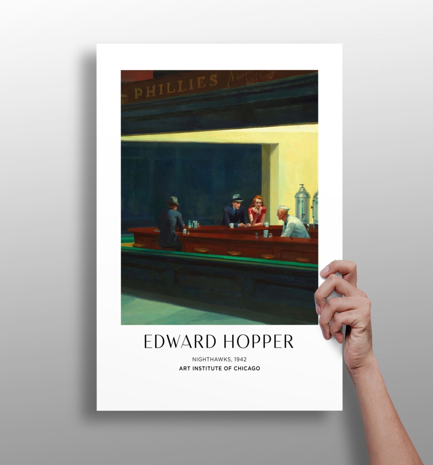 Edward Hopper Aluminum Print