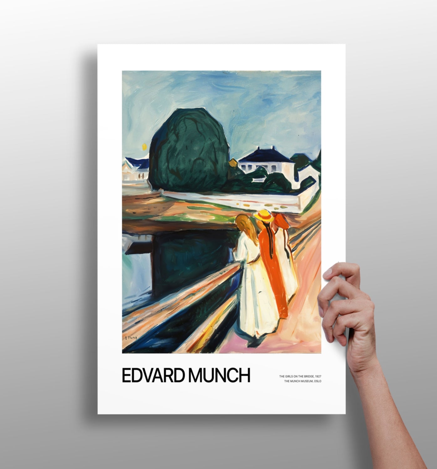 Edward MUNCH Aluminum Print