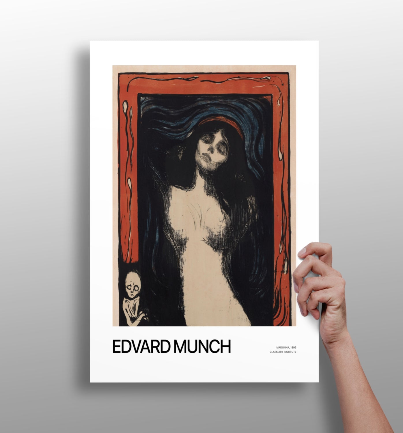 Edward MUNCH Aluminum Print