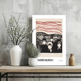 Edward MUNCH Aluminum Print