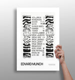 Edward MUNCH Aluminum Print