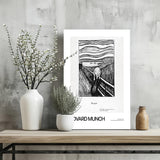 Edward MUNCH Aluminum Print