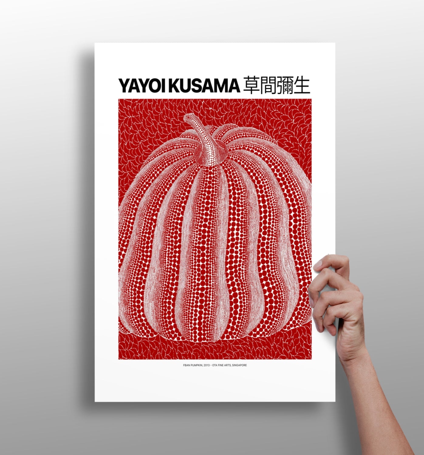 Yayoi Kusama Aluminum Print