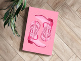 Pinky Boots Aluminum Print