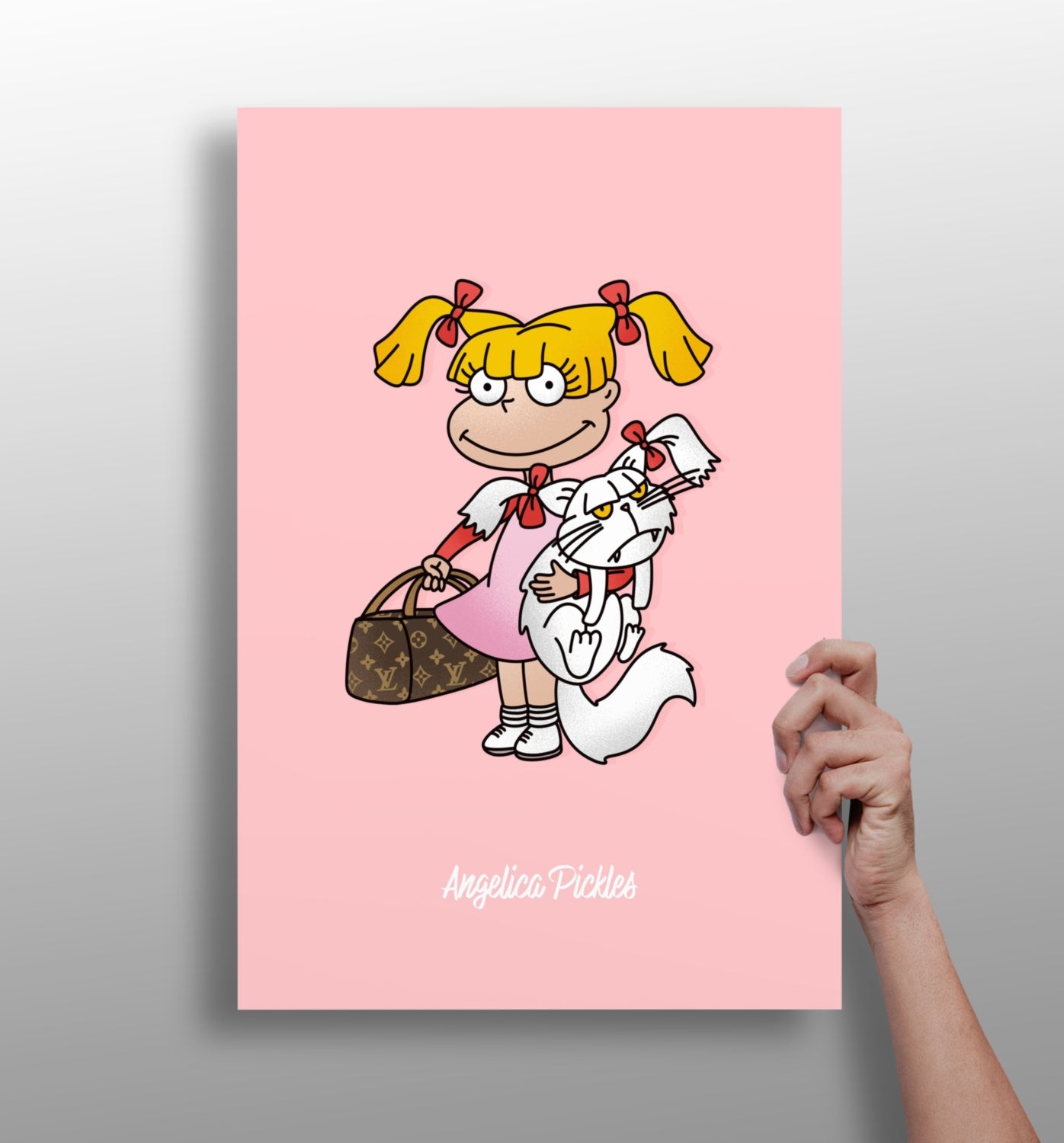 Angelica Pickles Aluminum Print