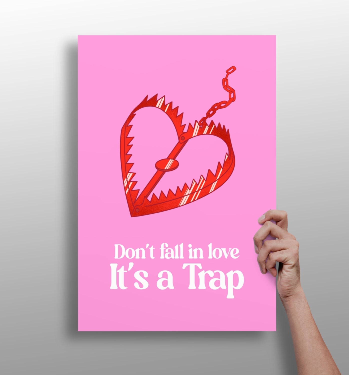 Love Trap Aluminum Print