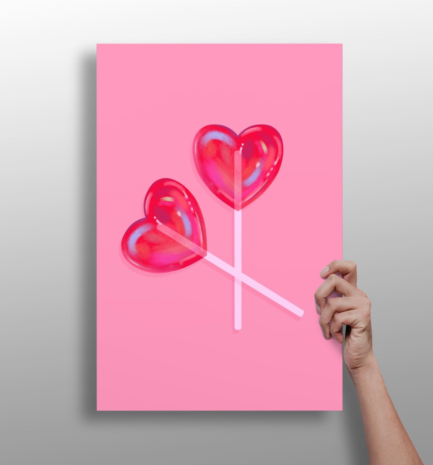 Lollipops Aluminum Print