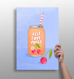 Self Love Aluminum Print