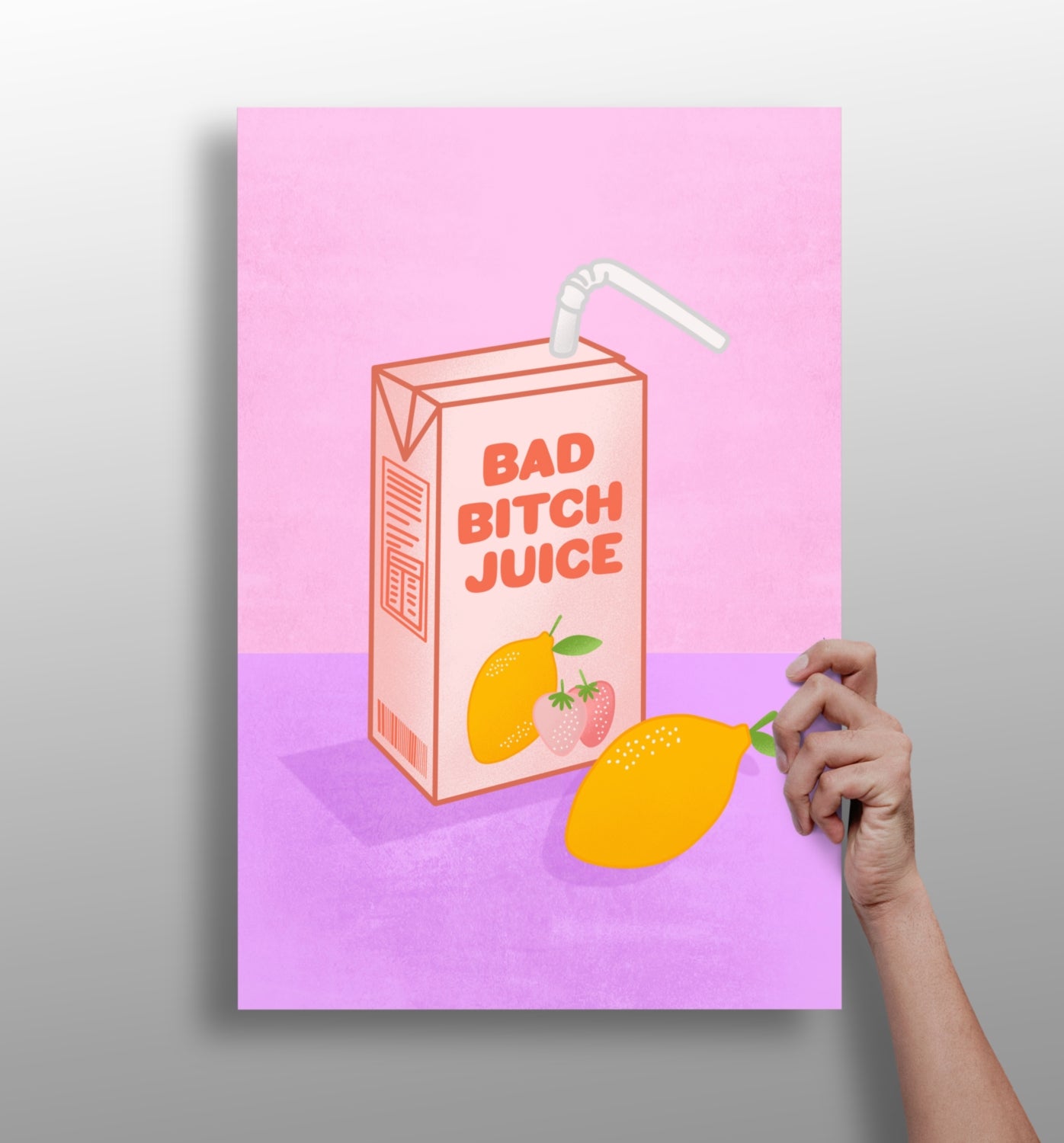 Bad Juice Aluminum Print