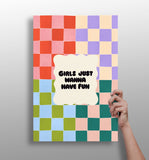 What Girls Want Aluminum Print