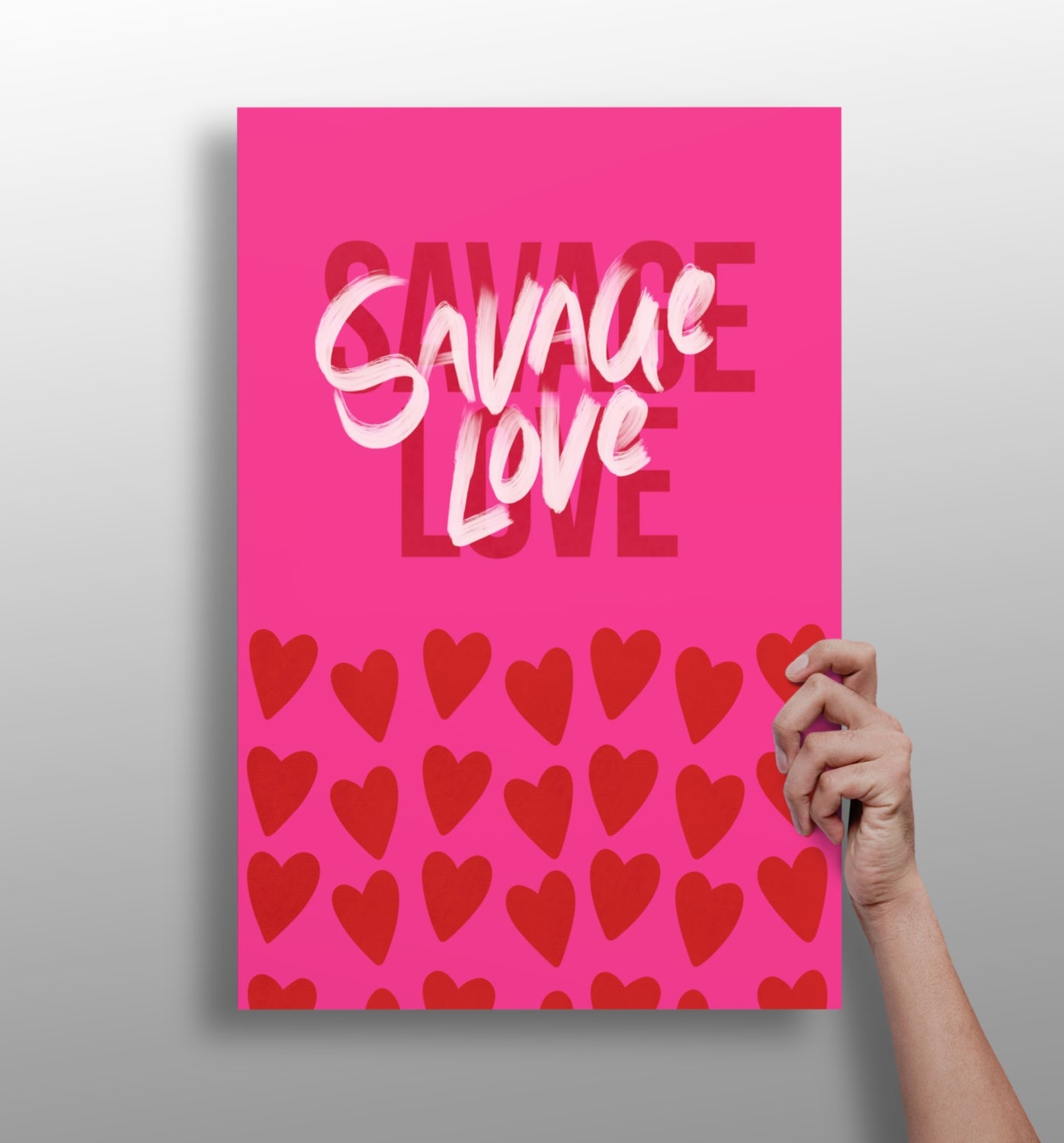 Savage Love Aluminum Print